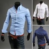 Sexo: Homens Tipo de Item: Camisas Tipo de Tecido: Broadclot