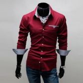 Sexo: Homens Tipo de Item: Camisas Tipo de Tecido: Broadclot